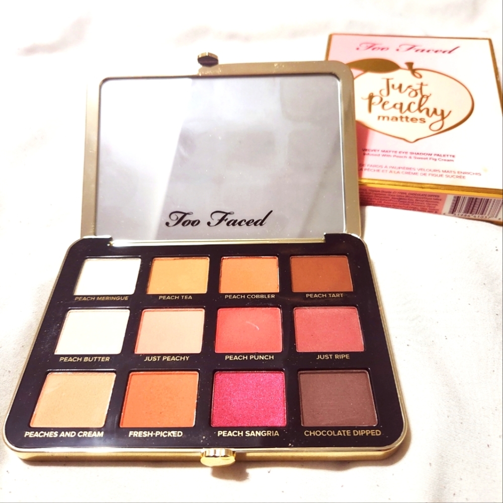 Too Faced Just Peach Mattes